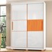Guarda-Roupa Solteiro Lume 2 Portas 3 Gavetas Branco - Pnr Móveis