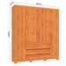 Guarda-Roupa Casal Farnese 4 Portas 6 Gavetas Cinamomo - Pnr Móveis