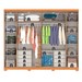 Guarda-Roupa Casal Finesse 6 Portas 8 Gavetas 100% Mdf Cinamomo - Pnr Móveis