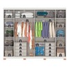 Guarda-Roupa Casal Finesse 6 Portas 8 Gavetas 100% Mdf Branco - Pnr Móveis