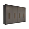Guarda-Roupa Casal Odisseia 8 Portas 4 Gavetas Onix - Panorama Móveis