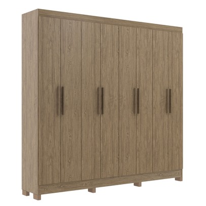 Guarda-Roupa Casal 8 Portas Rp1803 Wood - Decibal