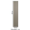 Painel para TV Até 24 Polegadas Ripado Gris Fosco 810014032 - Linea Brasil