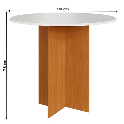 Mesa de Jantar 4 Lugares Cristina Freijó/Off White - Pnr Móveis