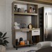Cozinha Compacta Isis 4 Portas 1 Gaveta Itauba/Off White - Panorama Móveis