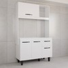 Cozinha Compacta Isis 4 Portas 1 Gaveta Branco - Panorama Móveis