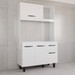 Cozinha Compacta Isis 4 Portas 1 Gaveta Branco - Panorama Móveis