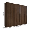 Guarda-Roupa Casal Débora 7 Portas 6 Gavetas Imbuia - Panorama Móveis