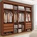 Guarda-Roupa Casal Débora 7 Portas 6 Gavetas Cinamomo/Off White - Panorama Móveis