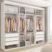 Guarda-Roupa Casal Débora 7 Portas 6 Gavetas Branco - Panorama Móveis