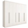 Guarda-Roupa Casal Débora 7 Portas 6 Gavetas Branco - Panorama Móveis