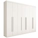 Guarda-Roupa Casal Débora 7 Portas 6 Gavetas Branco - Panorama Móveis