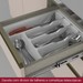 Cozinha Completa Genius 10 Portas 2 Gavetas Duna/Cristal - Pnr Móveis