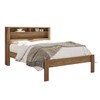 Cama Casal Invicta 1 Porta com Baú Jatoba - Santos Andirá