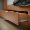 Cama Solteiro Invicta 1 Porta 2 Gavetas com Tomada Jatoba - Santos Andirá