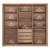 Guarda-Roupa Casal Genova 6 Portas 4 Gavetas Wood/Terracota 165212 - Santos Andirá