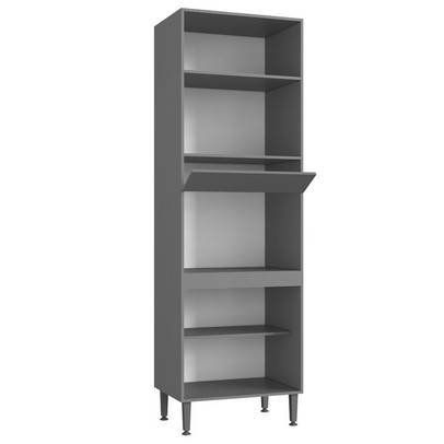 Torre Quente Greta 4 Portas 1 Prateleira Crema - Irm Móveis