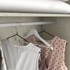 Guarda-Roupa Casal Jade 6 Portas 3 Gavetas com Espelho Castanho - Henn