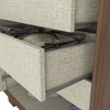 Guarda-Roupa Casal Jade 6 Portas 3 Gavetas com Espelho Castanho - Henn
