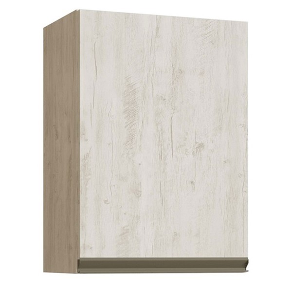 Armário Aéreo Cozinha Greta 1 Porta 1 Prateleira Crema - Irm Móveis