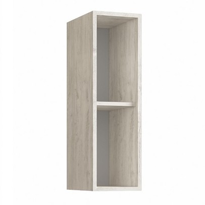 Armário Aéreo Cozinha 20 Cm Greta 1 Prateleira Crema - Irm Móveis