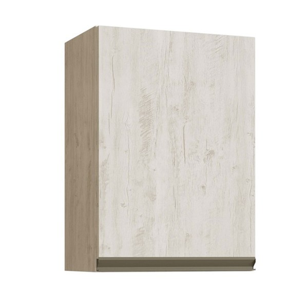 Armário Aéreo Cozinha Greta 1 Porta Crema - Irm Móveis