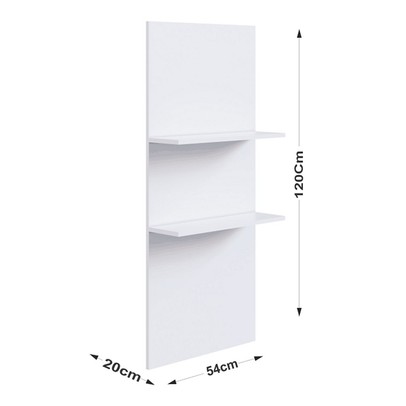 Acessórios para Cozinha Painel Bancada Greta 2 Prateleiras Branco - Irm Móveis