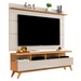 Rack com Painel para TV Até 60 Polegadas Vivare 2 Gavetas Nature/Off White - Giga Móveis