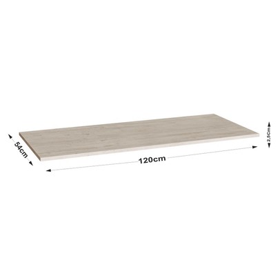 Tampo para Balcão 120 Cm Greta Crema - Irm Móveis