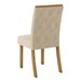 Mesa de Jantar 4 Lugares Alabama Nature/Off White/Linho - Pnr Móveis