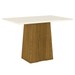 Mesa de Jantar 6 Lugares Katy Nature/Off Whitte/Linho - Pnr Móveis