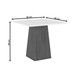 Mesa de Jantar 4 Lugares Bela Nature/Off White/Linho - Pnr Móveis