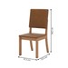 Mesa de Jantar 4 Lugares Valentina/Milla com Vidro Nature/Off White/Caramelo - Pnr Móveis