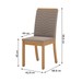 Mesa de Jantar 4 Lugares Lavínia Nature/Off White/Bege - Pnr Móveis