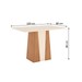 Mesa de Jantar 4 Lugares Lavínia Nature/Off White/Linho - Pnr Móveis
