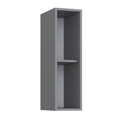 Armário Aéreo Cozinha 20 Cm Greta 1 Prateleira Cinza - Irm Móveis