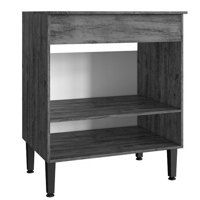 Balcão de Cozinha Light 1 Porta Branco - Irm Móveis