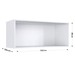Armário Aéreo Cozinha Light Branco - Irm Móveis