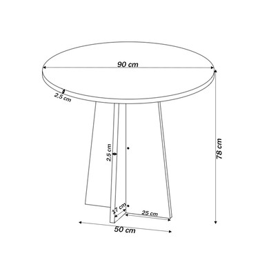 Mesa de Jantar 4 Lugares Laila Mel/Blonde/Veludo Rosa - Pnr Móveis
