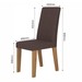 Mesa de Jantar 4 Lugares Grazi Seda/Blonde/Fume - Pnr Móveis
