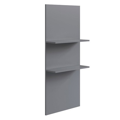 Acessórios para Cozinha Painel Bancada Greta 2 Prateleiras Cinza - Irm Móveis