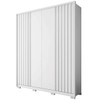 Guarda-Roupa Casal Valente 4 Portas 3 Gavetas Branco Fosco - Pnr Móveis