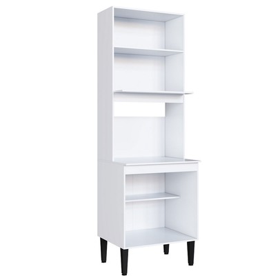 Torre Quente Light 3 Portas 2 Prateleiras Branco - Irm Móveis