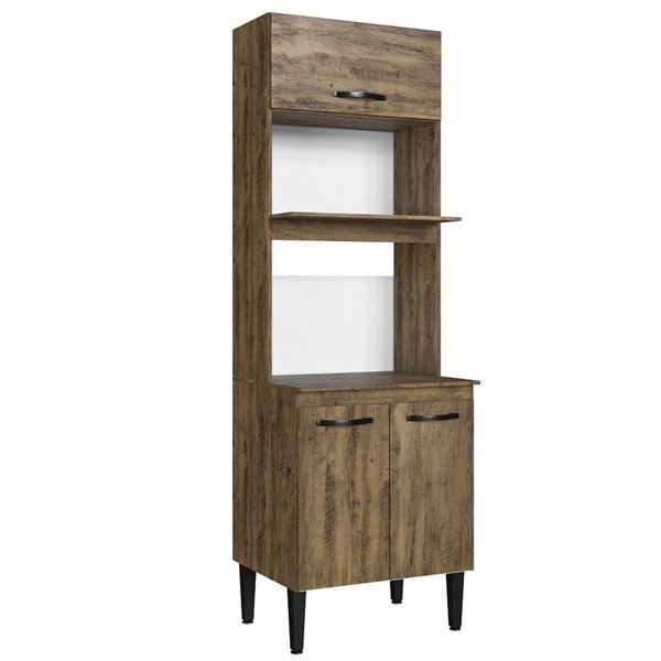 Torre Quente Light 3 Portas 2 Prateleiras Itaúba - Irm Móveis