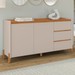Balcão Buffet Rennes 3 Gavetas 2 Portas Cedro/Off White - Casa D
