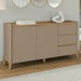 Balcão Buffet Rennes 3 Gavetas 2 Portas Hannover/Fendi - Casa D