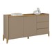 Balcão Buffet Rennes 3 Gavetas 2 Portas Hannover/Fendi - Casa D