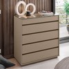 Cômoda Belize 5 Gavetas Fendi - Casa D