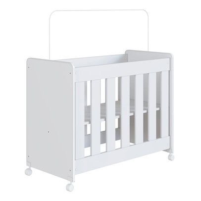 Berço Evolutivo 4 em 1 com Colchão Branco - Completa Móveis