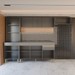 Cozinha Completa Silvia 9 Portas 1 Gaveta Gris/Freijó - Panorama Móveis